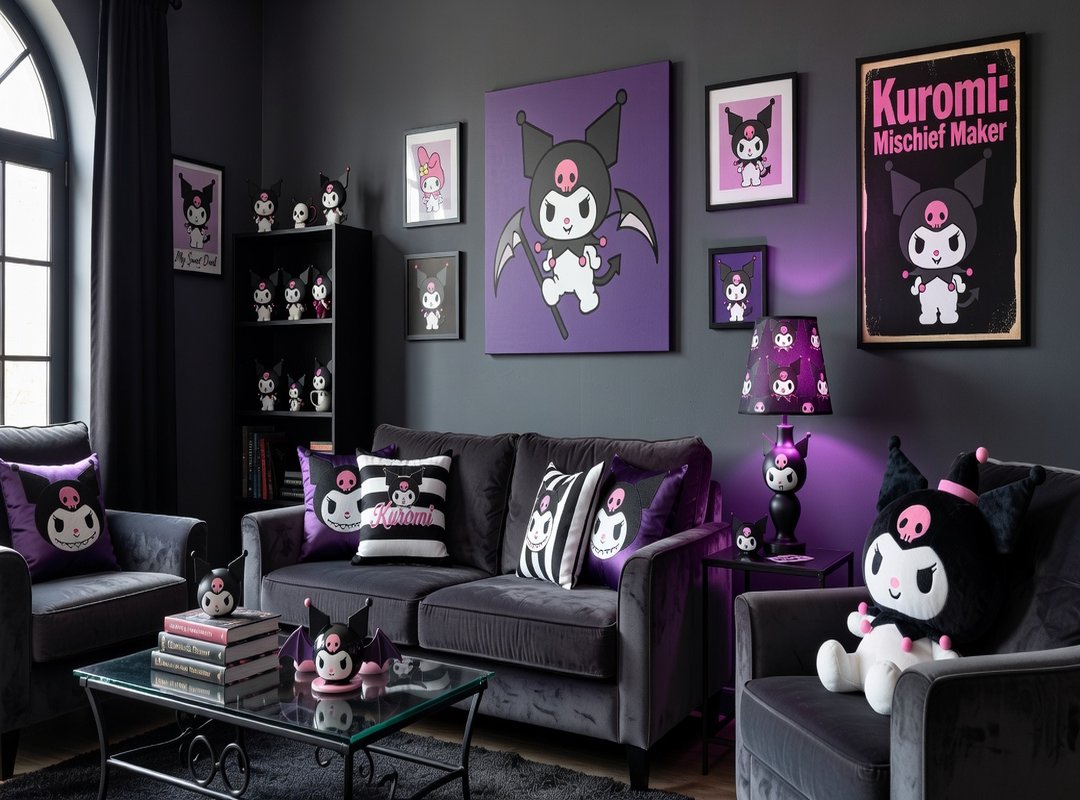 Kuromi-Themed Home Decor: Transforming Your Space