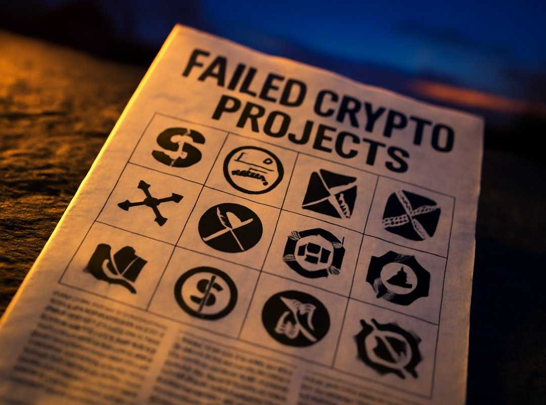 failed crypto projects analysis